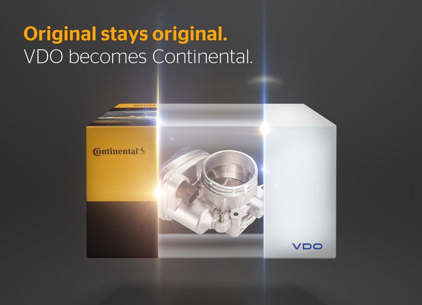 New brand, proven quality – VDO to become Continental in the passenger car aftermarket